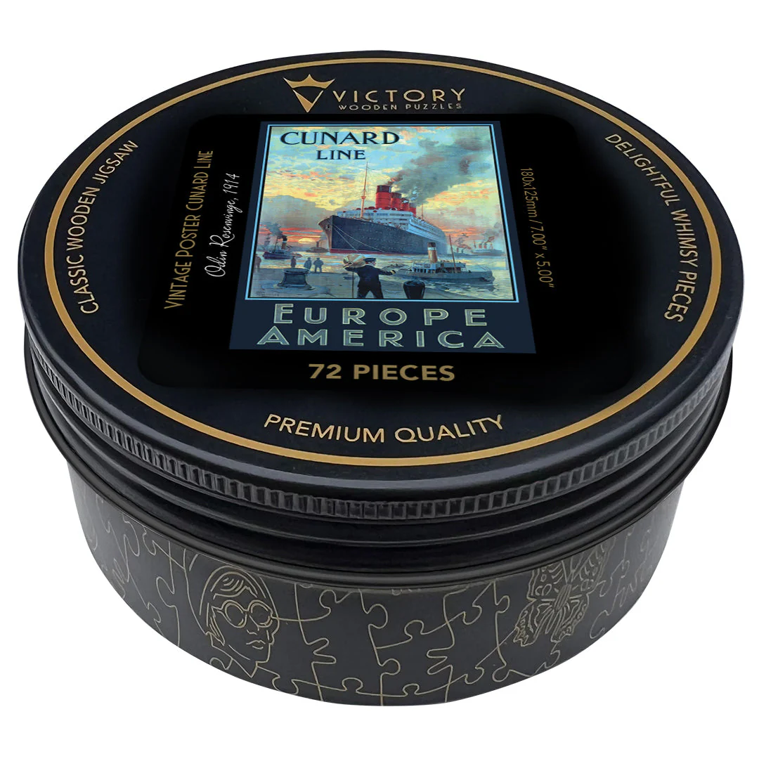 Vintage Poster - Cunard Line MINI QT - Image 3