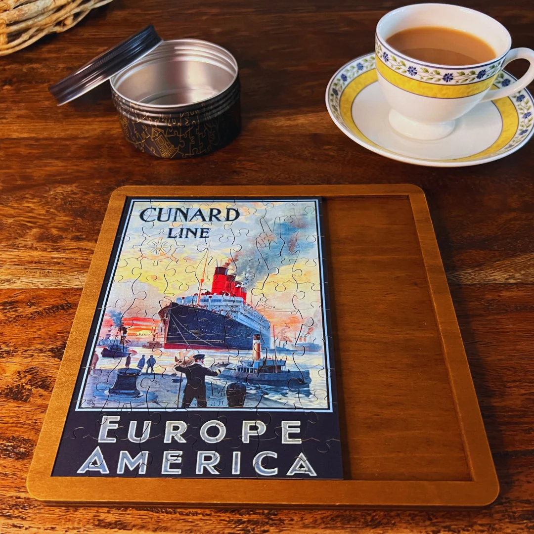 Vintage Poster - Cunard Line MINI QT - Image 5
