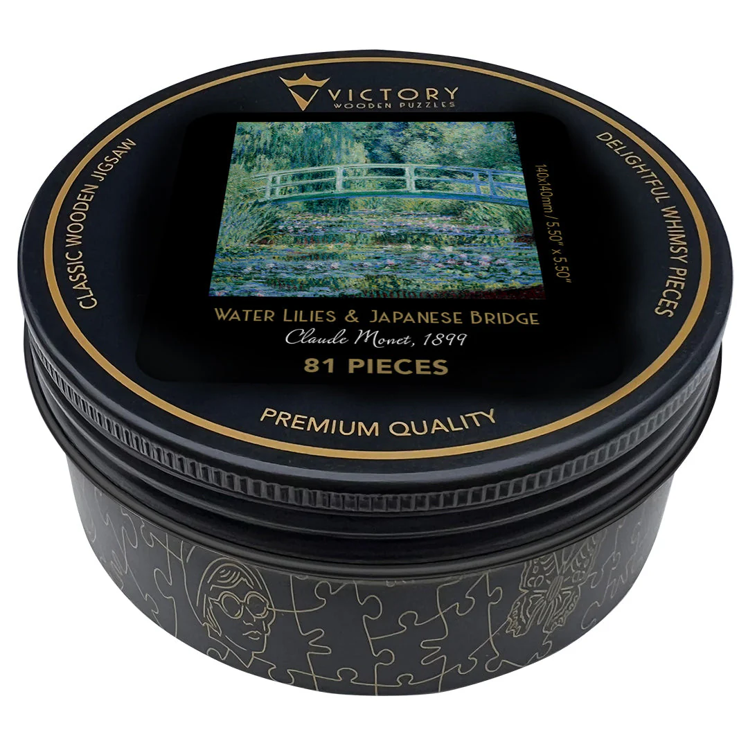 Water Lilies & Japanese Bridge MINI QT - Image 3